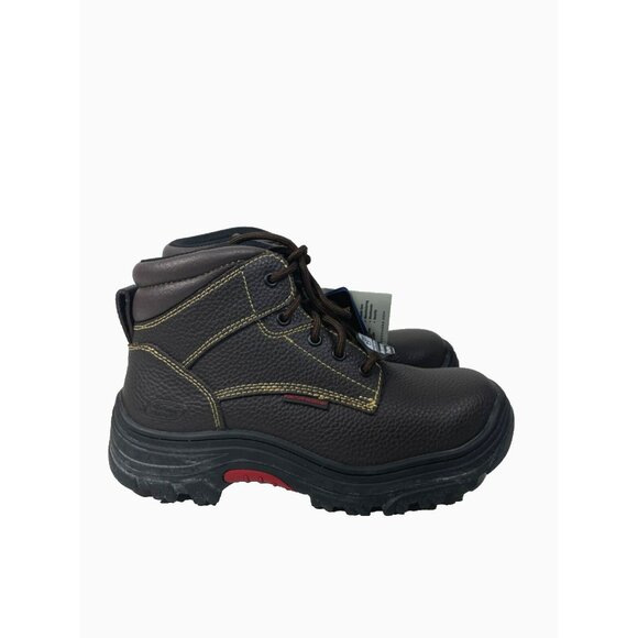 Skechers For Work Mens Burgin Tarlac Steel Toe Boots Relaxed Fit Size 8 Wide Fit - Picture 4 of 16